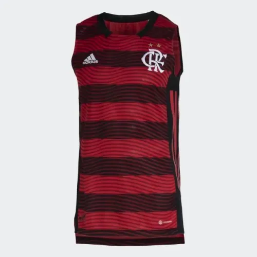 Regata Basquete Original Flamengo Adidas 22/23, Com as 2 Estrelas do Mundial
