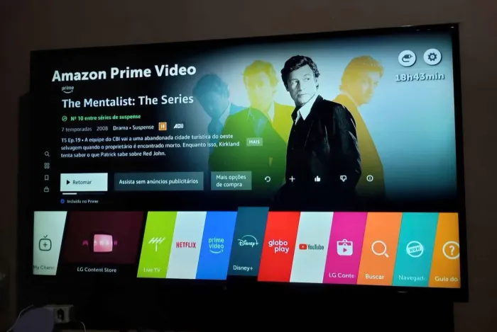 Tv smart 50 4K LG Nota Fiscal