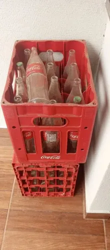 Vasilhames/Cascos Coca Cola de Vidro 1Litro