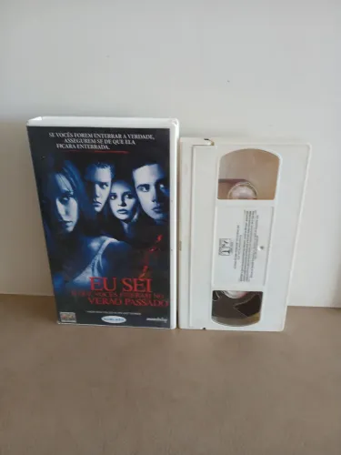 Fita Vhs Eu Sei o Que Vocês Fizeram no Verão Passado - Dublado