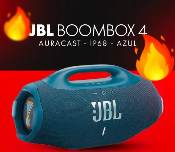 Boombox 4 Azul Lacrada