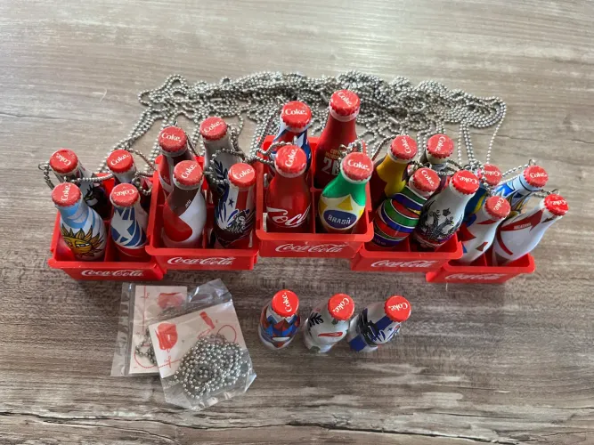 Mini garrafinhas Coca-Cola Copa do Mundo 2014 | ORIGINAIS