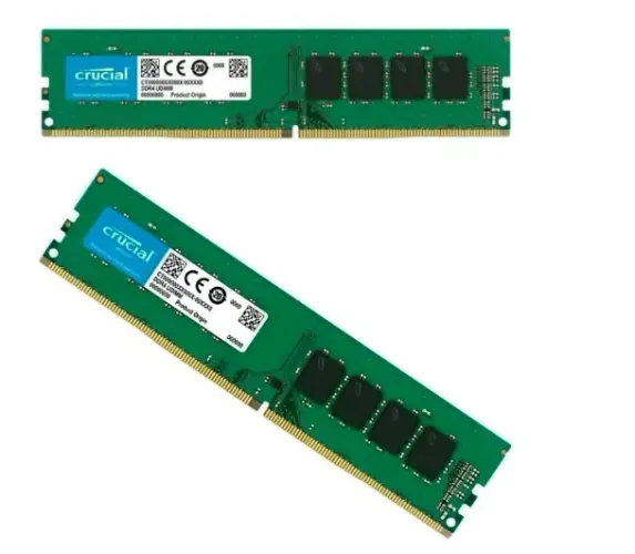 Memória Ram Crucial 2x8gb Ddr4 2666mhz Cl19 Para PC