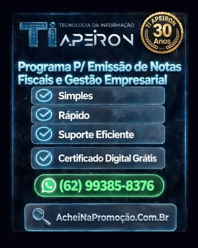 Programa Gestão Empresarial e Emissão de NF-e / NFC-e / NFS-e