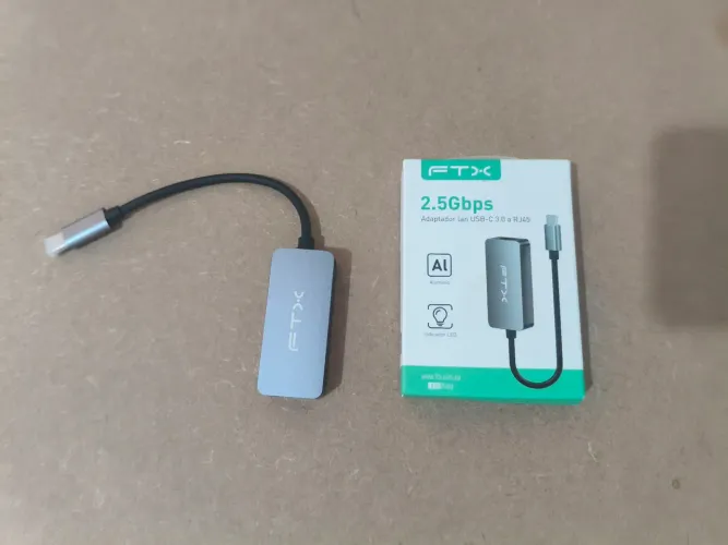 REDE 2.5G USB - Tipo C RJ45
