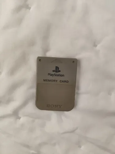 Memory card PS1 original com pequena avaria