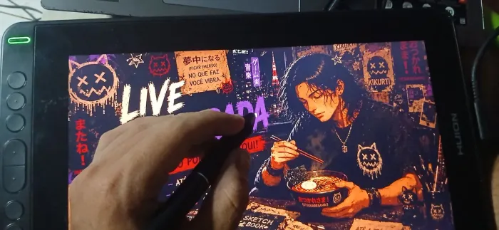 Mesa digitalizadora Huion Kamvas 12