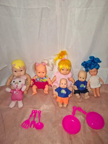 Kit Bonecas Pequenas 
