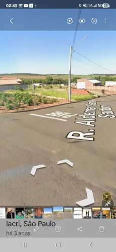 Terreno urbanizado em Iacri ,S.Paulo