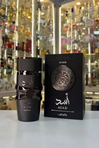Perfume Asad Elixir Lattafa 100ml Árabe Original Importado Novo Lacrado Alta Fixação