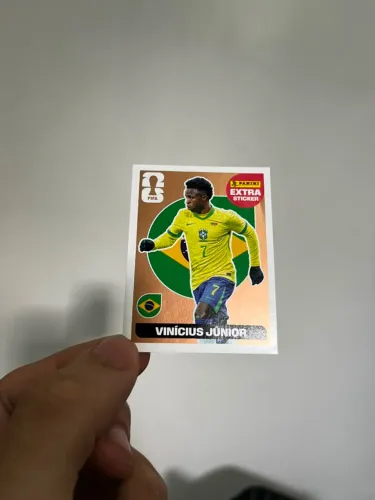 Figurinha Vinícius júnior bronze 2026 - ORIGINAL 