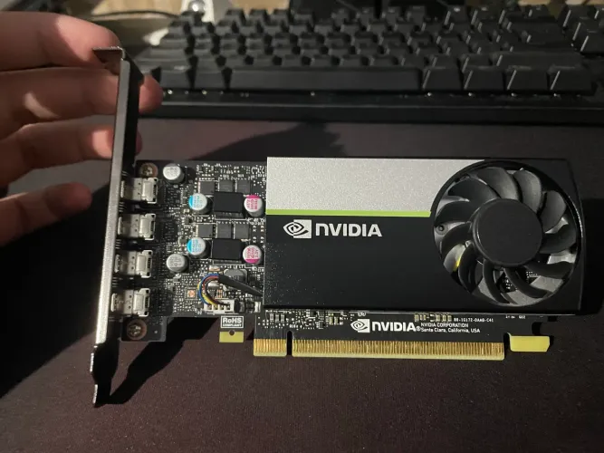 Placa de vídeo rtx t1000 8 gb
