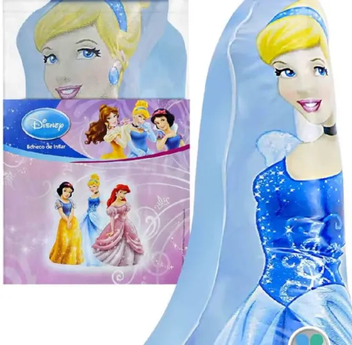 Kit 12 Brinquedo de Banho Inflável para crianç9as  Cinderela Princesas Disney 