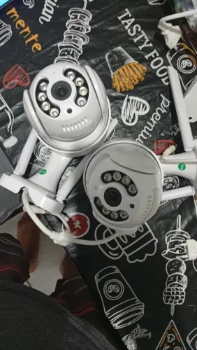 Camera wifi 127v, rotação 360