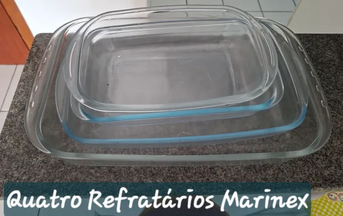 Refratários ideais para assar e gratinar