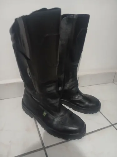 Bota cano longo Bombeiro/Motociclista