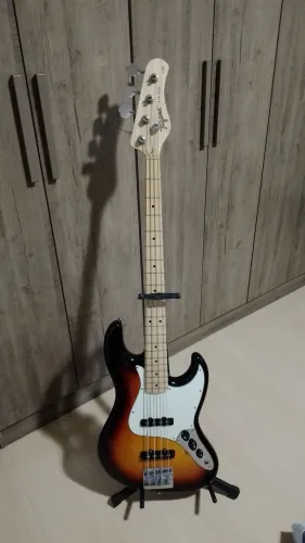 Baixo Jazz Bass Tagima TJB-435 feito no Brasil (analiso troca por baixo de 5 cordas)