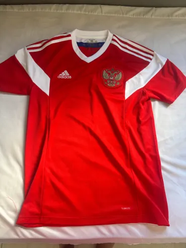 Blusa oficial da Rússia na copa de 2018