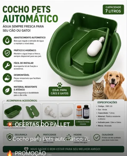 Cocho para pets