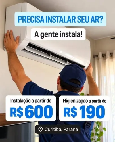 Ar-condicionado em dia: manutenção e instalação com qualidade e confiança! ?