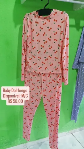 Pijamas longos coleção inverno