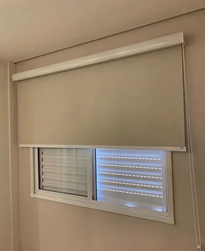 Cortinas em tecido Blackout para + privacidade #