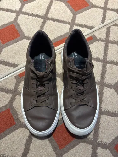 ?Tênis Aramis 100% Couro Tam. 41 - Marrom (Seminovo / Lindo)?
