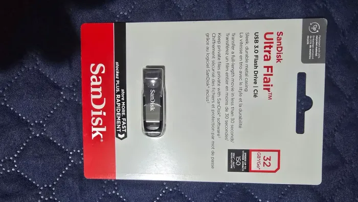 Pendrive sandisk ultra flair 32gb 150MB/s metal