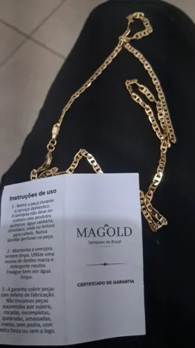Vendo cordão magold com nota fiscal