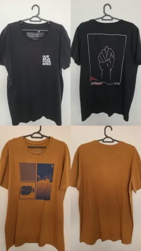 Bazar - Lote de camisetas - Tam G