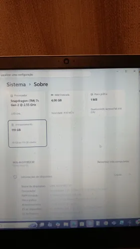 Notebook Samsung NOVO