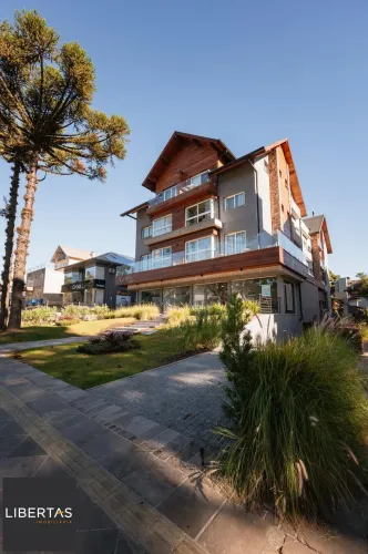 Apartamento 1 dormitório com churrasqueira em Gramado