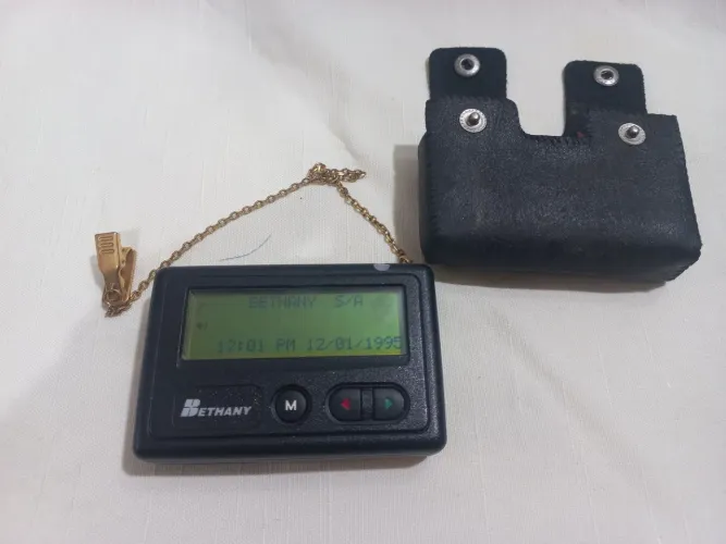 PAGER ANTIGO BETHANY PARA COLECIONADORES