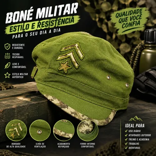 Boné militar global Alliance, modelo americano .