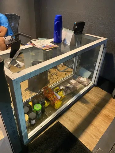 Balcão de expositor de vidro PREÇO A NEGOCIAR