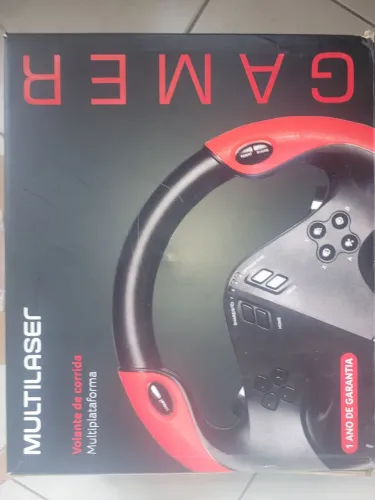 Volante para ps4 com acelerador