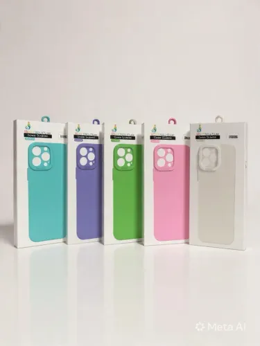 Capinha iPhone 13 14 Pro Max Azul Oceano / Rosa / outros - Ultra Fina Proteção Câmera