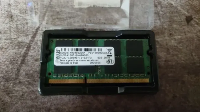 memoria ram 8GB DDR3 1600MHZ SMART P/NOTEBOOK