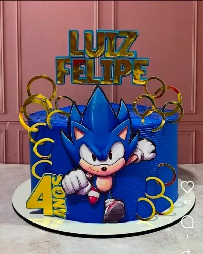 Bolo sonic- Belém Pará
