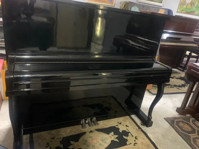 Piano Clássico Preto Brilhante Novinho Som Lindo