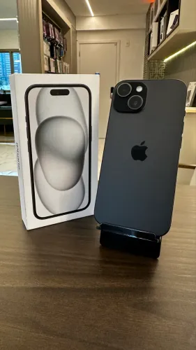 iPhone 15 128gb Preto Seminovo / Loja Física