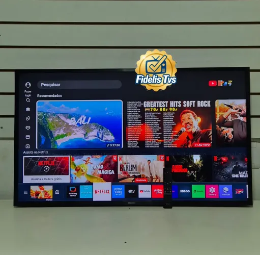 TV SAMSUNG 43 POLEGADAS SMART WIFI COMPLETA