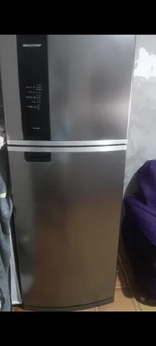 Vendo geladeira frost free linha cinza top