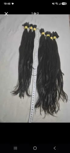 Mega hair virgem ondulado 300G
