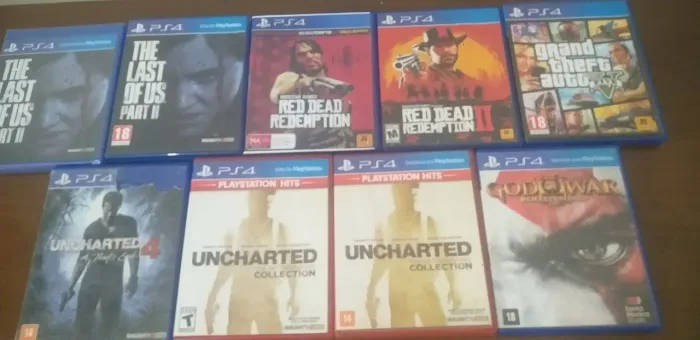 JOGOS DE PS4 ORIGINAIS