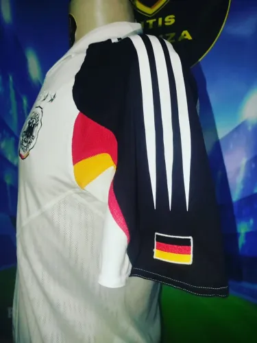 CAMISA ANTIGA DA ALEMANHA 2004 ADIDAS OFICIAL BRANCA 