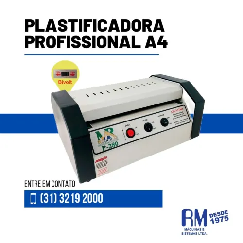 Plastificadora profissional a4