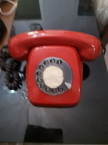 Telefone  Fixo de coração vermelho  !!!