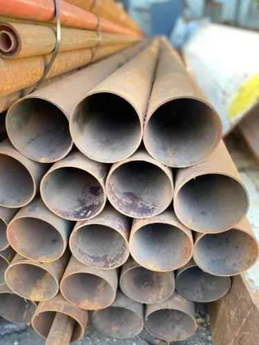 Tubo aço carbono 4"(114mm) R$ 6,50 o kg + imp
