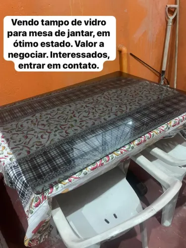 Vidro de mesa de jantar